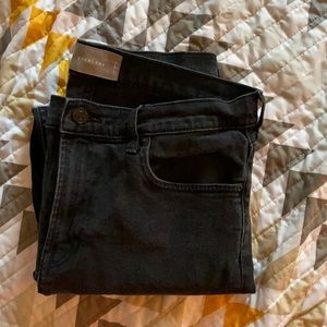Everlane high waisted skinny jeans